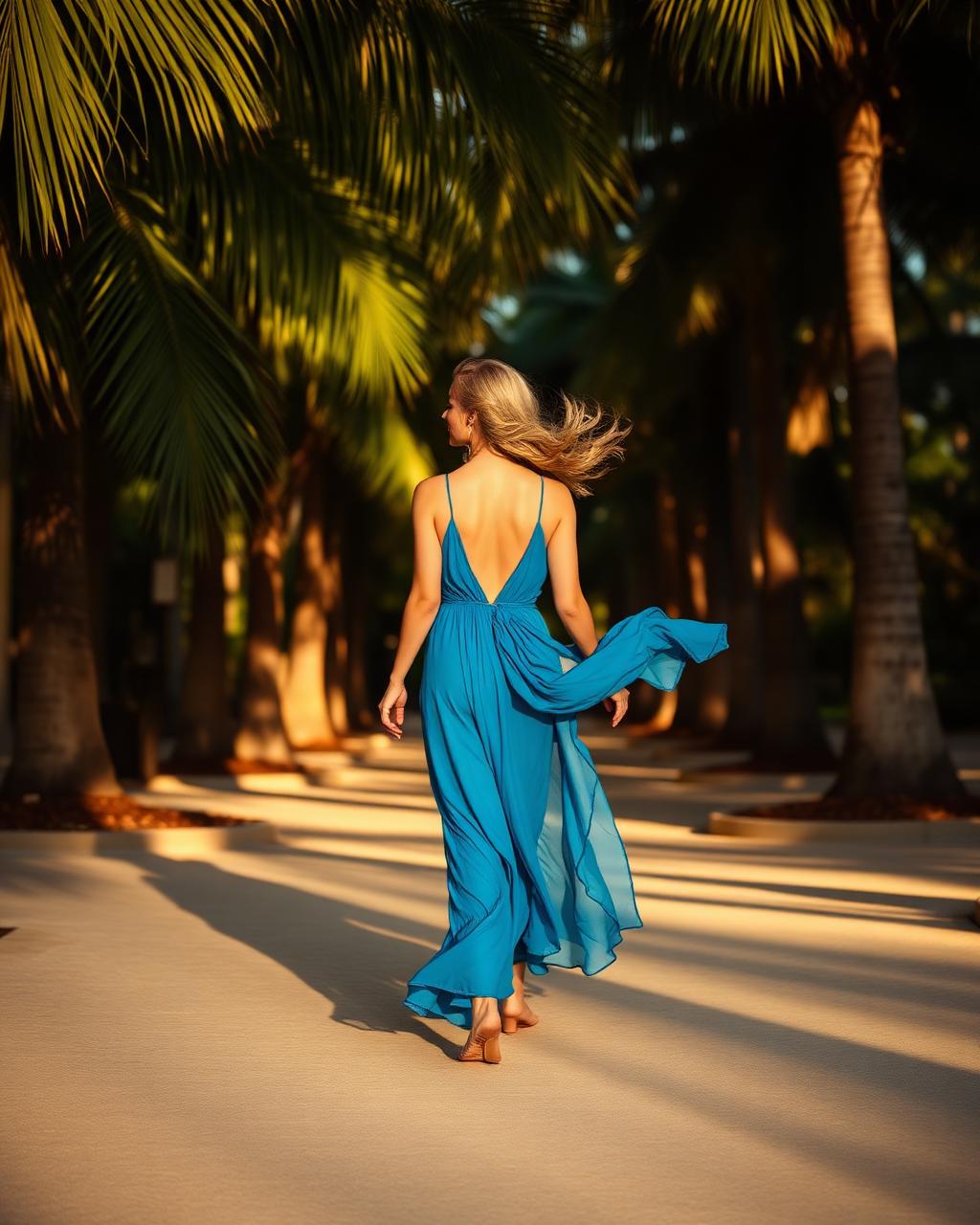 Editorial fashion in motion
